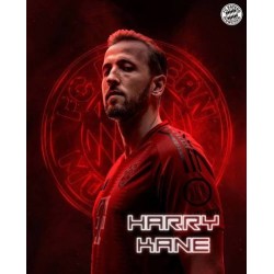 Der FC Bayern München veröffentlicht ein Poster zur Feier von Kanes Meilenstein 150 Tore